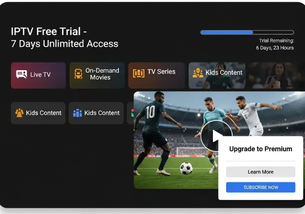 free IPTV trial