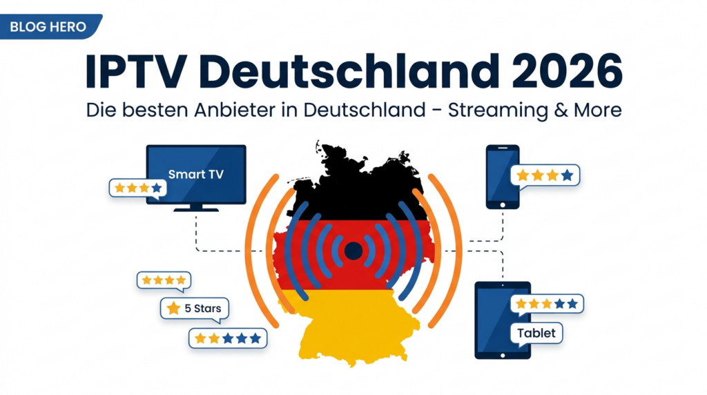 IPTV Deutschland 2026 – illustriertes Bild